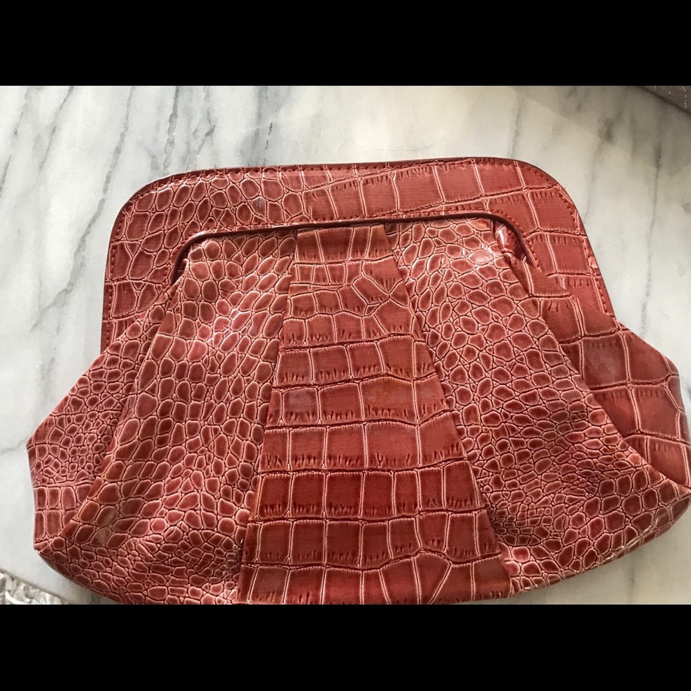 Orange clutch